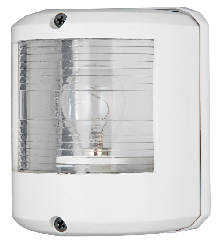 Fanale U78 poppa bianco/bianco 12 V