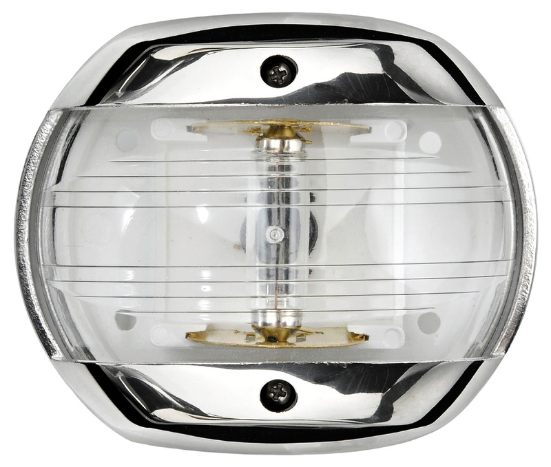Luce di via Classic 20 LED - 225° prua calotta inox