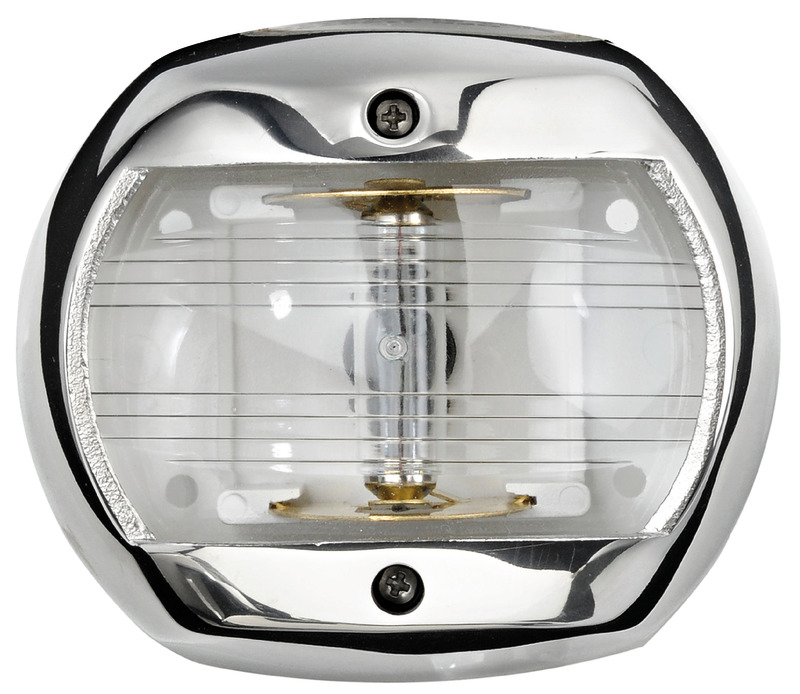 Luce di via Classic 20 LED - 135° poppa calotta inox