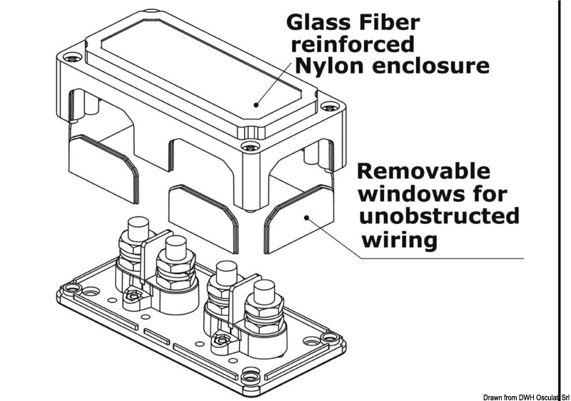 Terminali elettrici bus-bar Heavy Duty