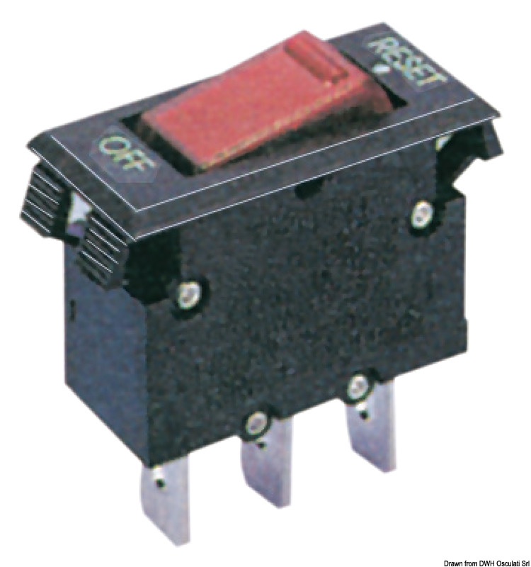 Interruttore termico a bascula 10 A