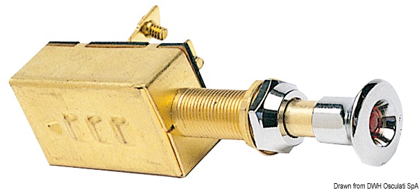 Interruttore con spia rossa