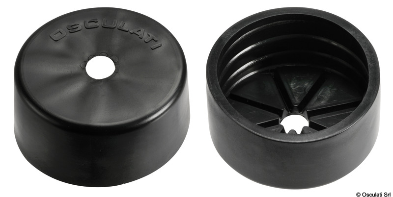 Tappo in plastica per tubo nero 16.104.41