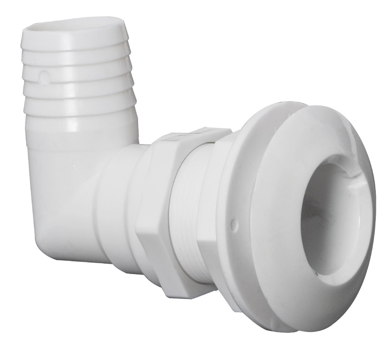 Scarico mare plastica 90° 1