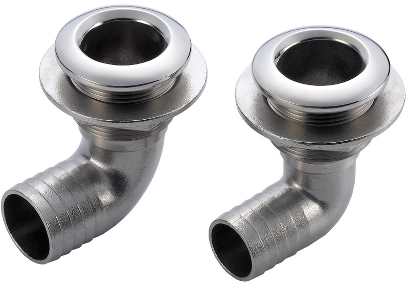 Scarico a mare a gomito 1