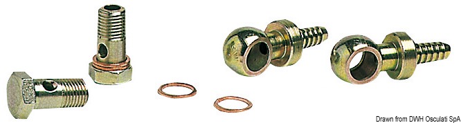 Kit 2 raccordi 10 mm