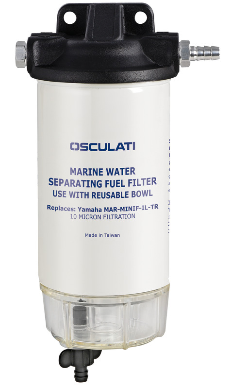 Filtro benzina con separatore acqua
