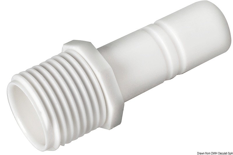 Raccordo cilindrico maschio + 1/2
