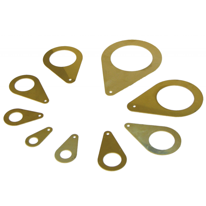 PIASTRA DI MASSA OTTONE 1'