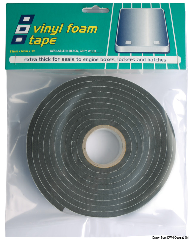 Nastro adesivo PVC oblò 3 x 19 mm