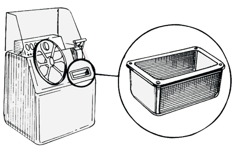 Vano portaoggetti 200 x 100 x 100 mm