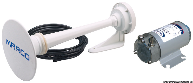 Tromba omologata fino a 20 m 12 V