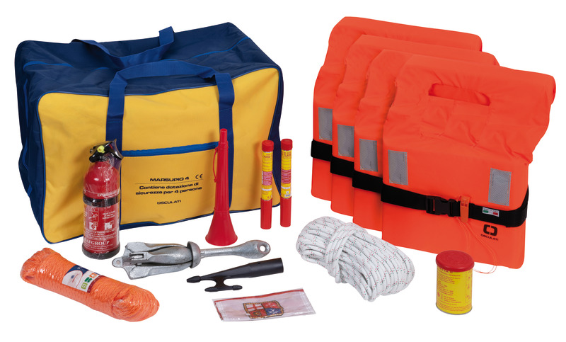 Kit marsupio 4 persone entro 12 miglia senza razzi