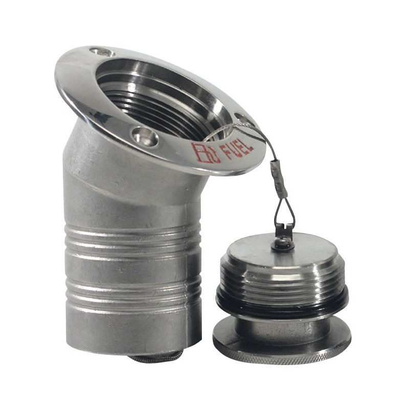 TAPPO INOX 316 FUEL INCLINATO