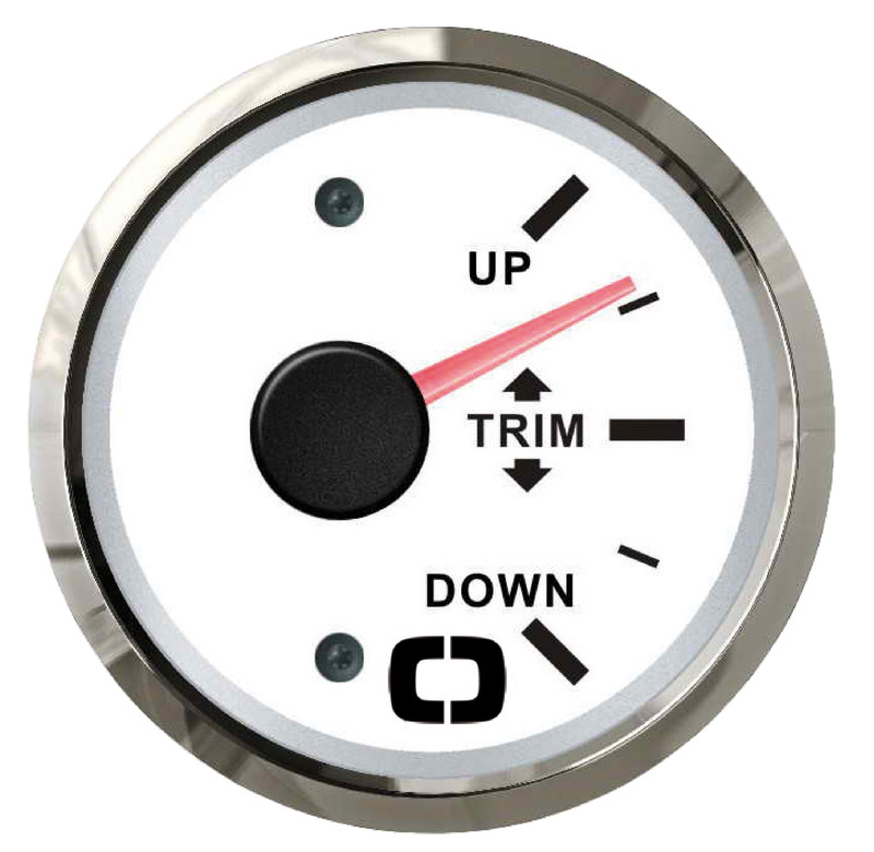 Indicatore trim 0-190 ohm bianco/lucida