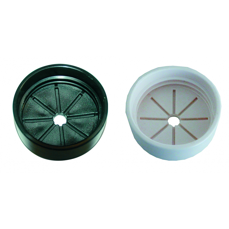 BOCCOLA BIANCA TERMINALE TUBO