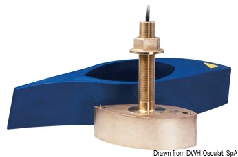 Trasduttore B265LM 1Kw Chirp Passante in bronzo