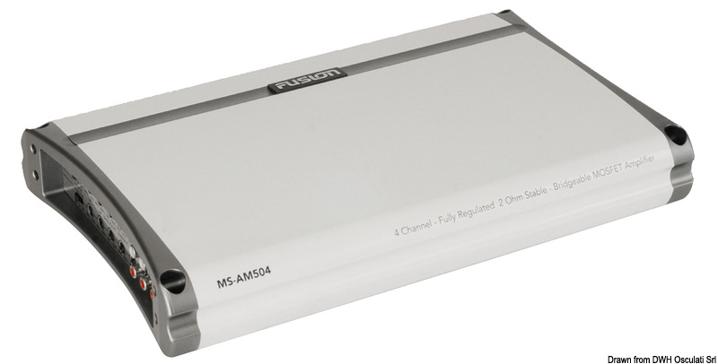 MS-AM504 Amplificatore 500 W 4 canali Classe AB