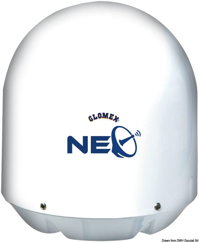 Guscio Glomex vuoto per Mars 4 Skew