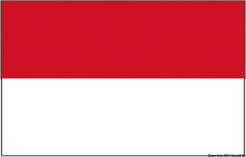 Bandiera Monaco 20x30