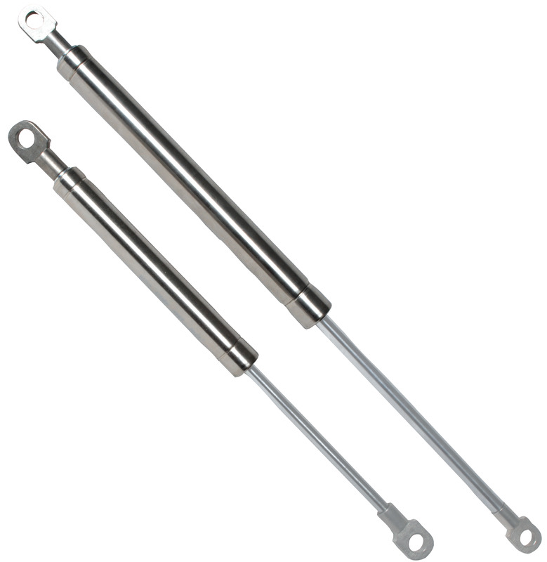 Molla a gas 250 mm 10 Kg inox