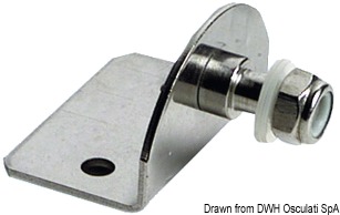 Piastrina 90° compact filetto 8 mm esterno