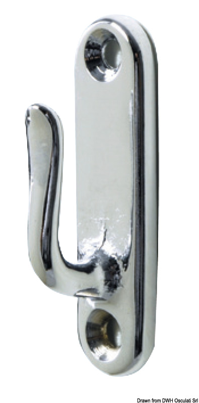 Gancetto inox 55 mm