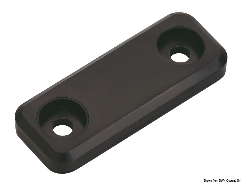 Chiusura magnetica fissaggio piano nera