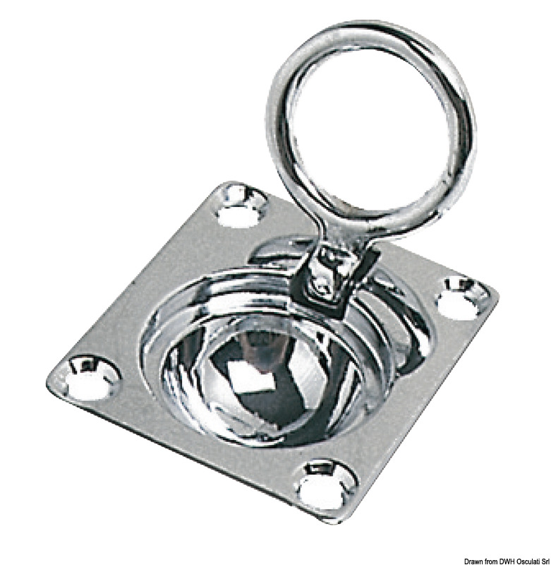 Maniglia per antine ottone cromato