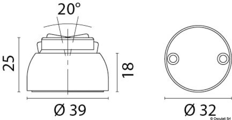 Fermaporte magnetico 7,5 Kg uso esterno in ottone cromato