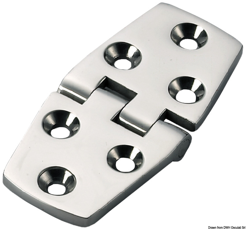 Cerniera inox mm.38x74