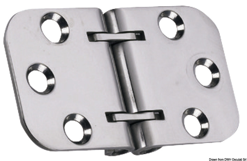 Cerniera a filo 69x40 mm