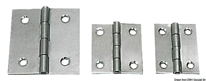 Cerniera inox mm 25x30