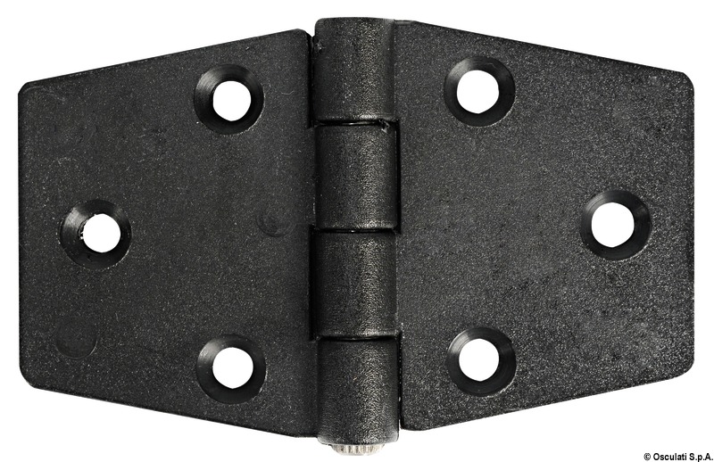 Cerniera nylon mm 98x65 nera