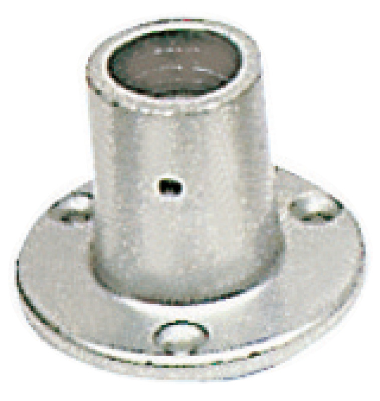 Basetta lega leggera 90° 25 mm