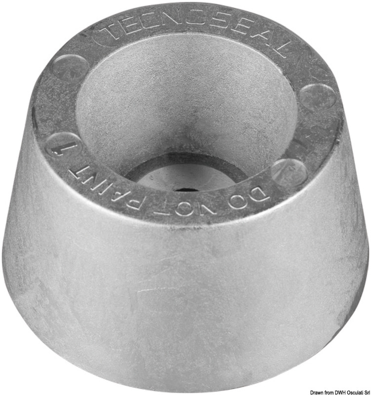 Anodo tronco conico alluminio VETUS