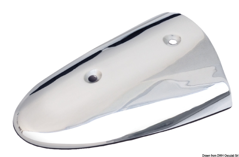 Terminale SPHAERA 25 inox per base slim