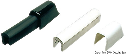 Terminale nylon bianco