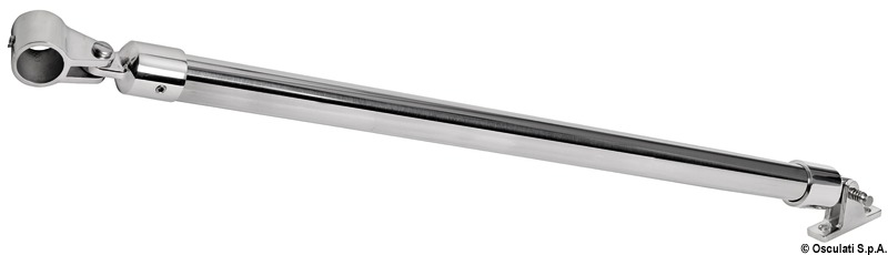 Kit bracci sostegno inox 25 mm