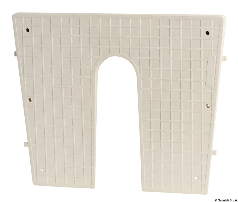 Tavoletta proteggi poppa RAL 9010 42 x 34 cm