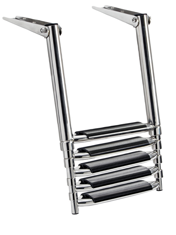 Scaletta telescopica per plancetta 5 gradini large