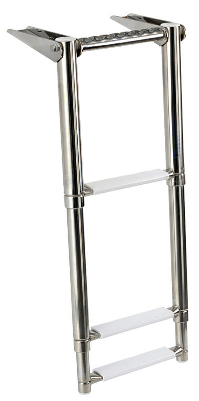 Scaletta telescopica per plancetta 3 gradini