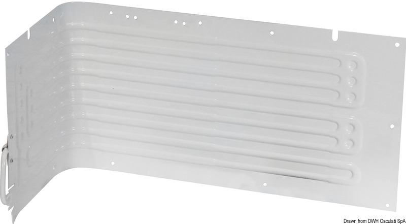 Evaporatore a piastra ad L per frigo max 125 l