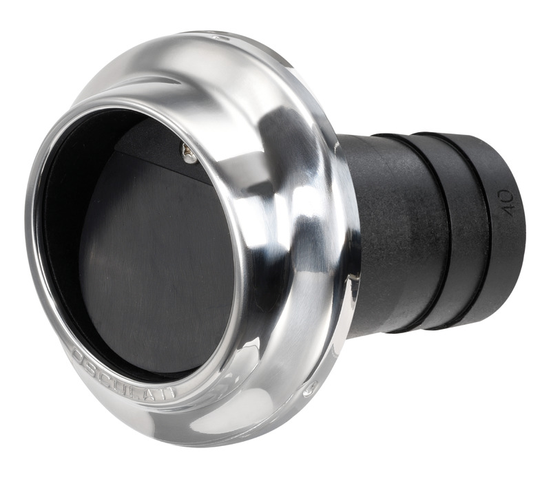 Uscita scappamento per tubi 40 mm