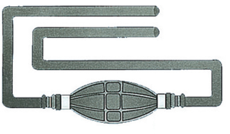 Tubo carburante senza attacchi 2 m