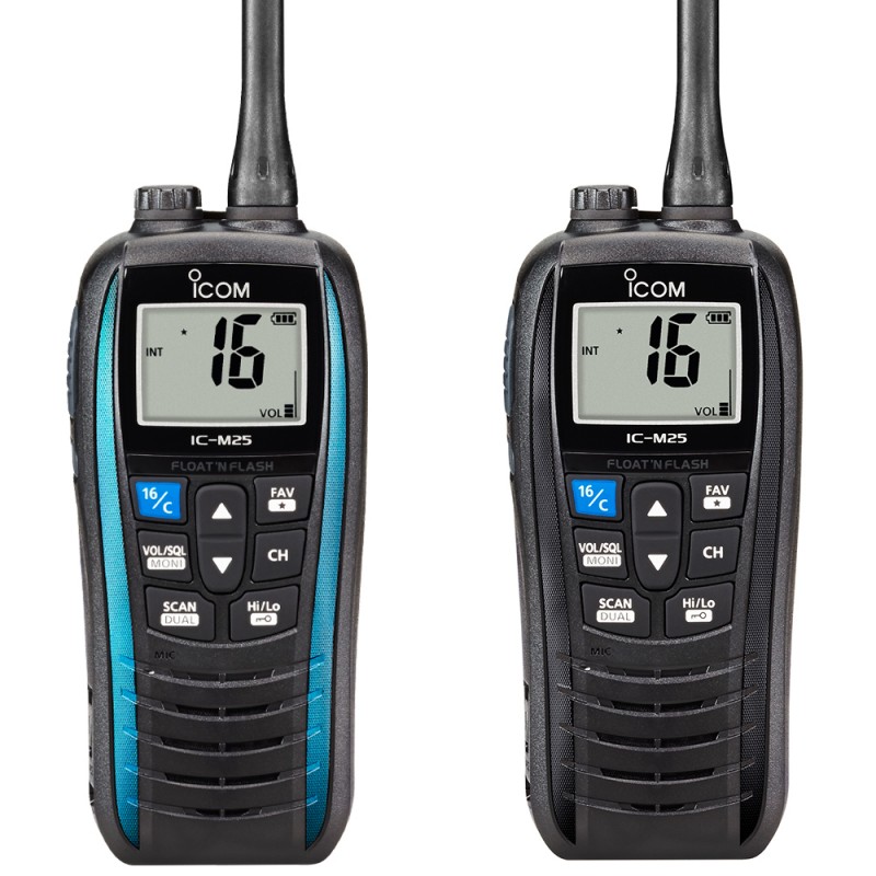 VHF IC-M25 EURO AZZURRO