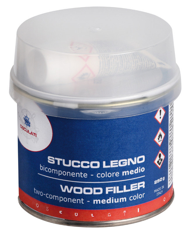 Stucco legno bicomponente medio 150 ml