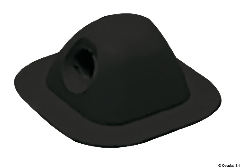 Passacima nero 96x96 mm