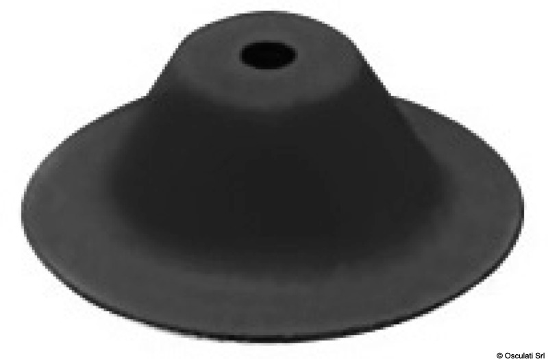 Portatendalino nero 100 mm