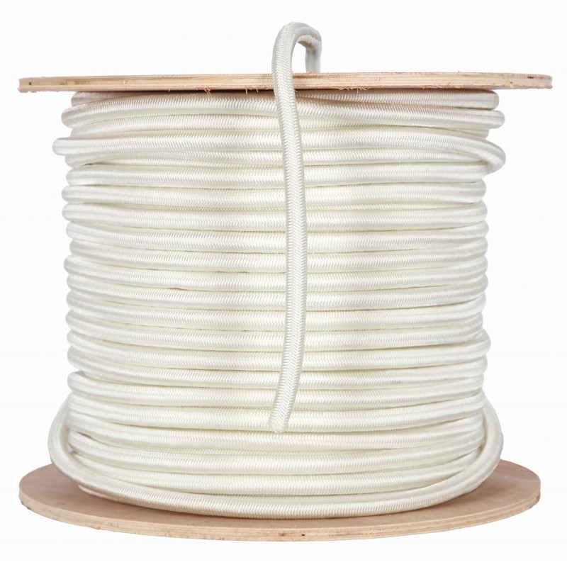 TRECCIA BIANCA ELASTICA Ø MM3 MT100